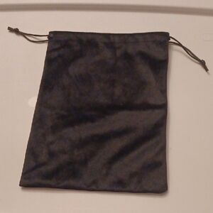 4/$30 Black Velour Drawstring Pouch